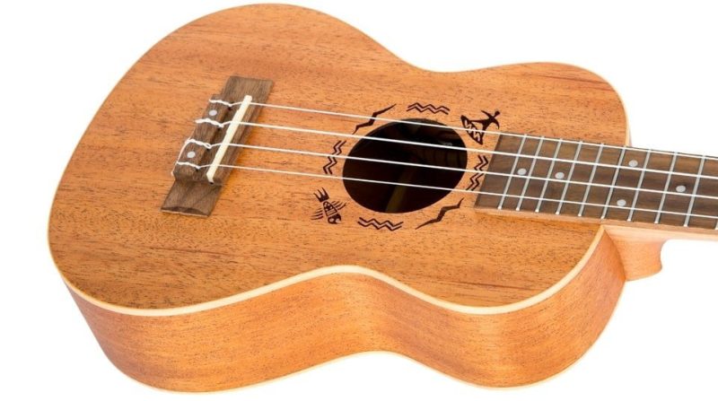 Ukulele Flight DUC523-CEQ Electro-Acoustic Concert - Designer Series
