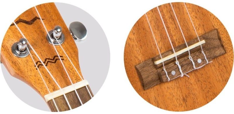 Ukulele Flight DUC523-CEQ Electro-Acoustic Concert - Designer Series