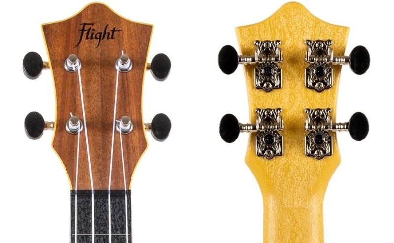 Ukulele Flight TUC55 Acacia Concert - Travel Series