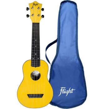 Flight TUS35 ABS Travel Ukulele - Yellow