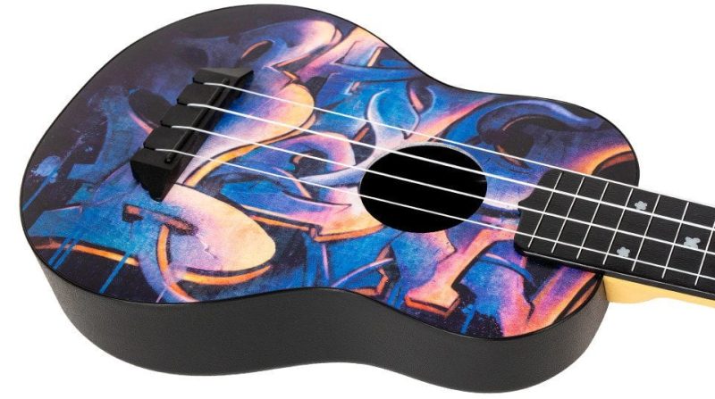 Flight TUS40 ABS Travel Ukulele - Graffiti