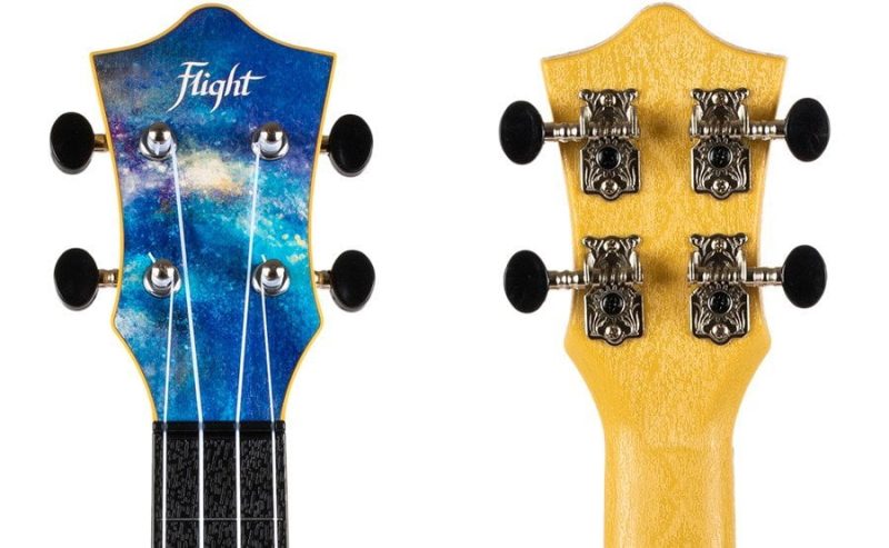 Flight TUSL40 ABS Long Neck Travel Ukulele - Space