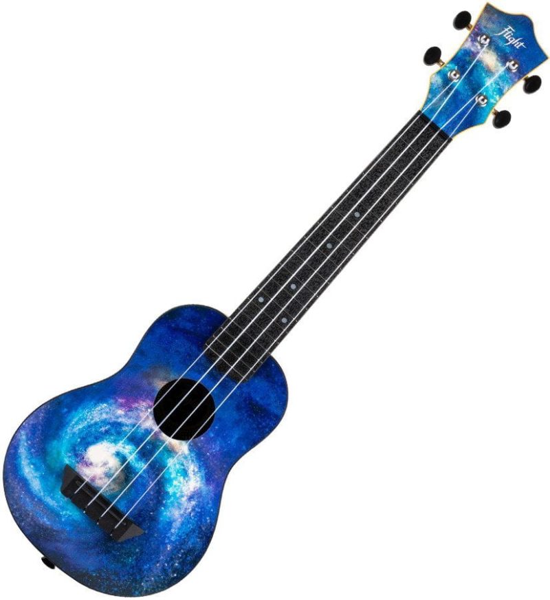 Flight TUSL40 ABS Long Neck Travel Ukulele - Space