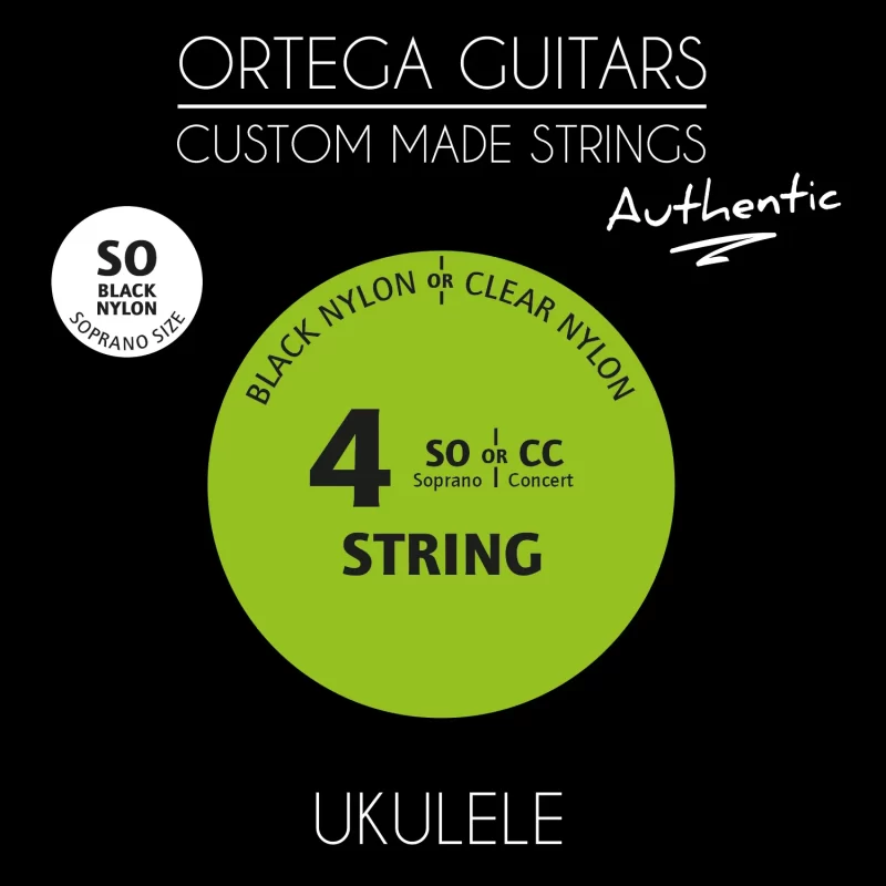 Corde per ukulele Ortega UKABK-SO