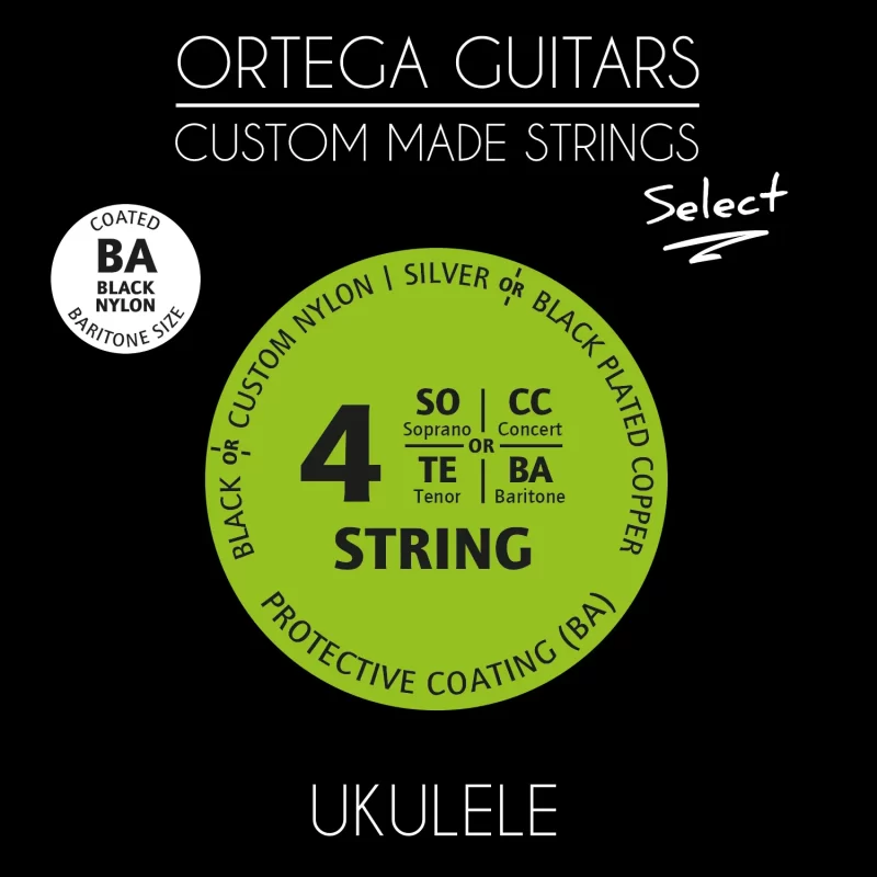 Corde per ukulele Ortega UKSBK-BA