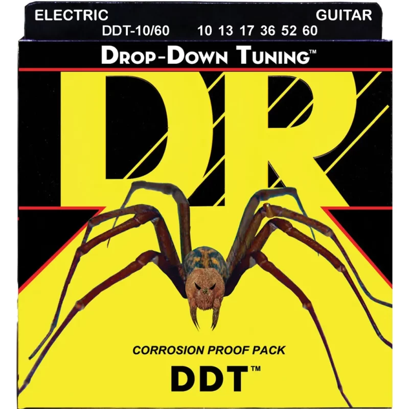 Corde per chitarra elettrica DR DDT-10/60 DROP DOWN