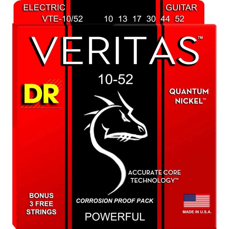 Corde per chitarra elettrica DR VTE-10/52
