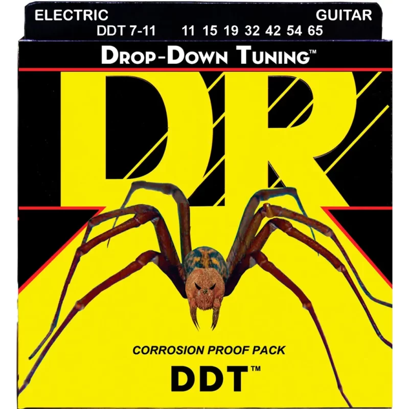 Corde per chitarra elettrica DR DDT7-11 DROP DOWN