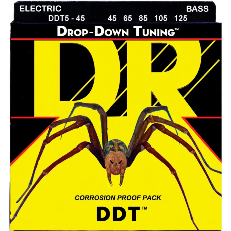 Corde per Basso DR DDT5-45 DROP DOWN TUNING