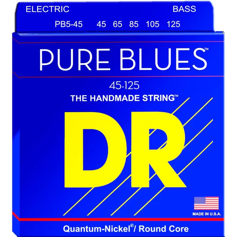 Corde per Basso DR PB5-45 PURE BLUES