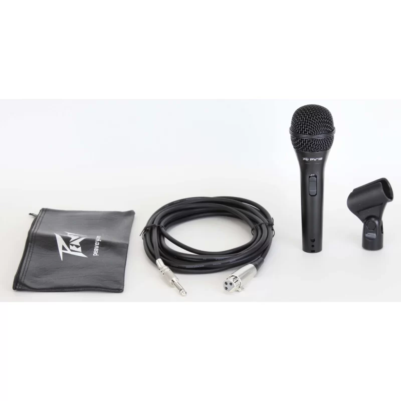 Microfono Dinamico Peavey PV®i 2 Black Microphone – 1/4” cable