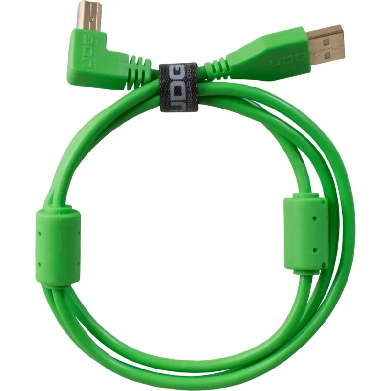 Cavo USB UDG U95006GR - Ultimate Audio Cable USB 2.0 A-B Green Angled 3m