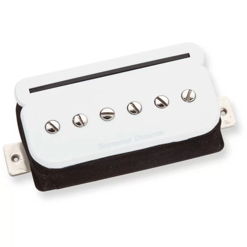 Pickup Seymour Duncan TBPR1b PRails Org Trmbkr Brg Wh