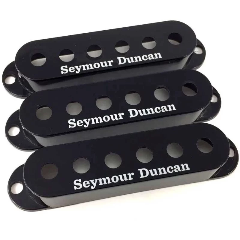 Cover Pickup Seymour Duncan 11800-01-B S-Cover Blk (3) Logo