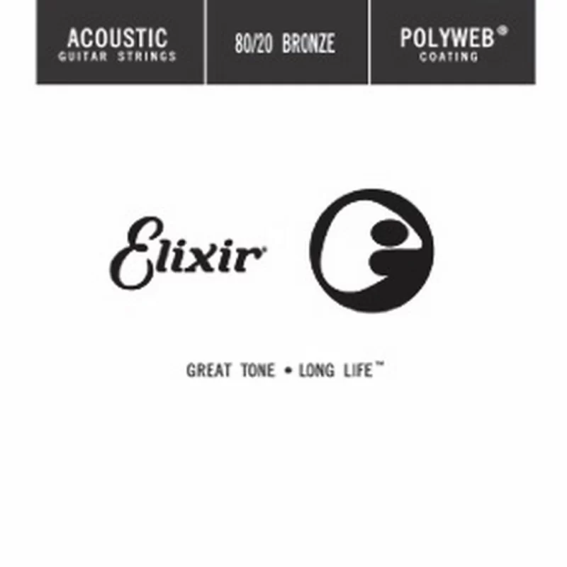 Corda Singola per chitarra elettrica ELIXIR 15262 Electric Nickel Plated Steel NANOWEB Single