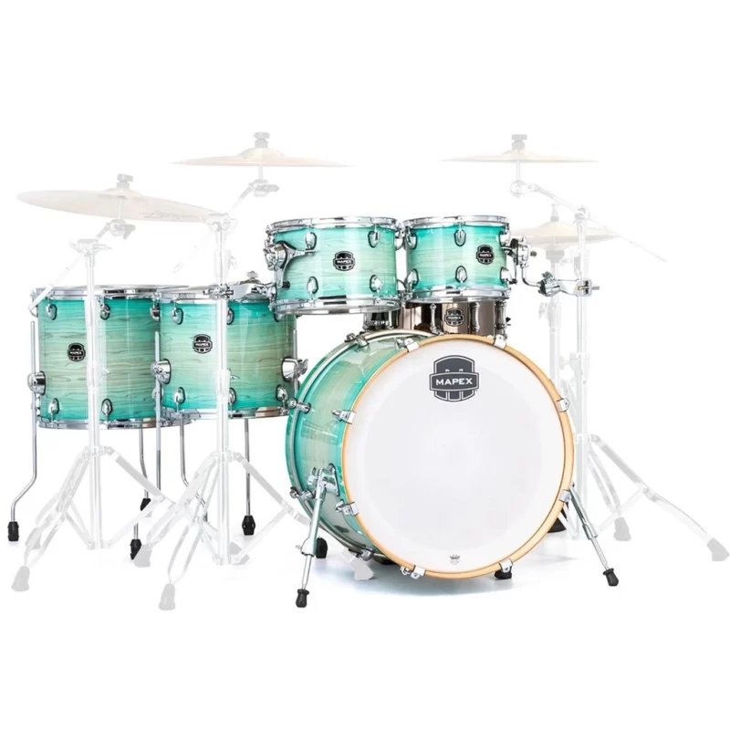 Set Batteria Acustica Mapex AR628SUM Armory Studioease 6 Pezzi Ultramarine