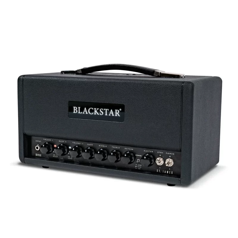 Testata per chitarra Blackstar ST. JAMES 50 6L6H - BLACK