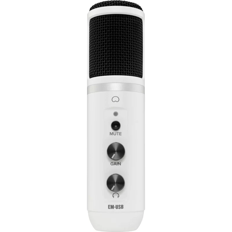 Microfono a condensatore Mackie EM-USB White