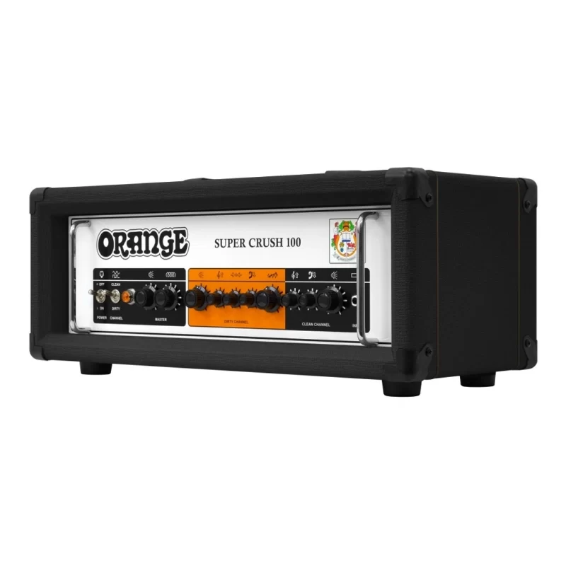 Testata per chitarra Orange Super Crush 100H Bk