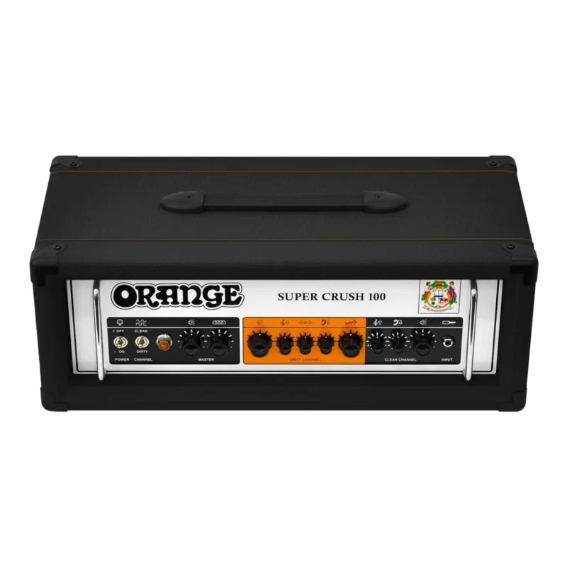 Testata per chitarra Orange Super Crush 100H Bk