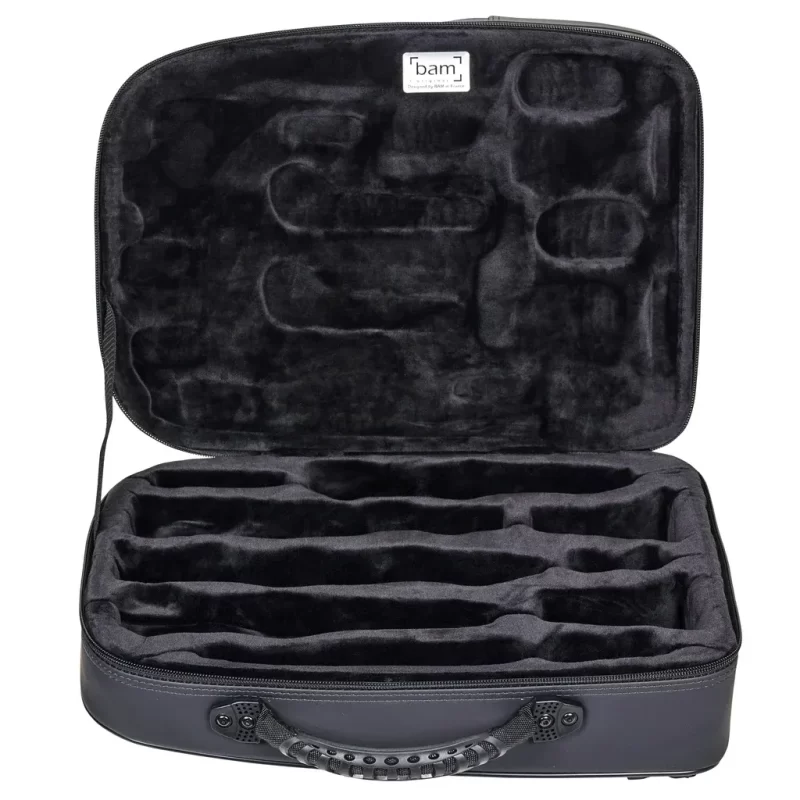 BAM PEAK3028SN Custodia Zaino Doppia Peak Performance per Clarinetto Sib E La - Black & Grey