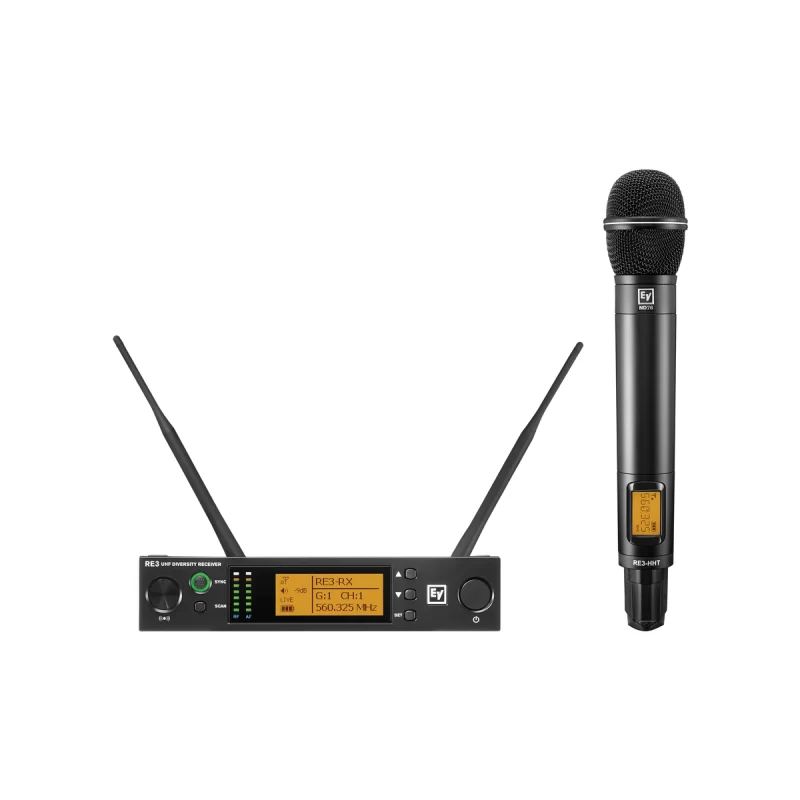 Microfoni Wireless Palmari Electro Voice RE3-ND76